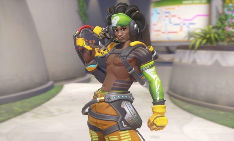 Lucio wears a snazzy DJ-inspired skin.