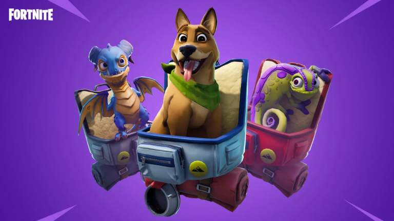 Three Pets in Fortnite.