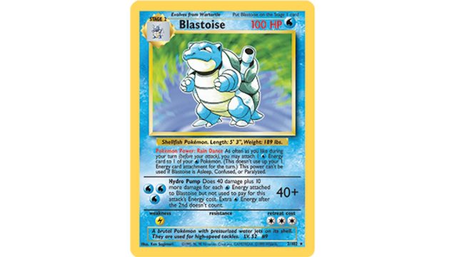 Base Set Blastoise.