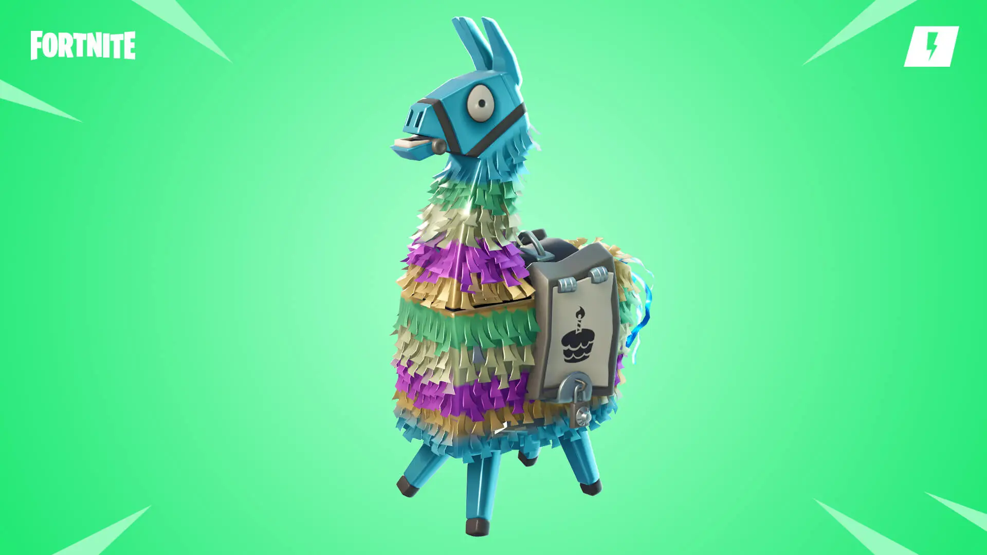 A loot llama in Fortnite