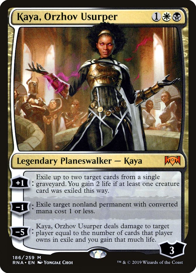 Kaya Orzhov Usurper Magic Ravnica Allegiance