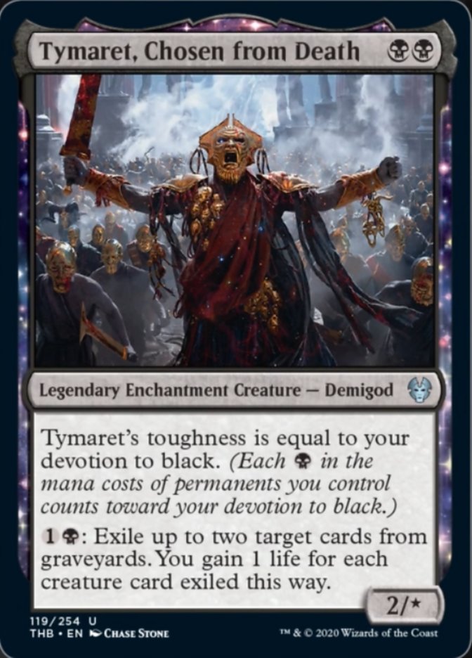 Tymaret Chosen from Death Spoiler Magic Theros Beyond Death