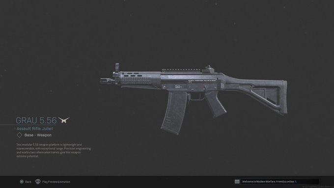 Grau 5.56 in MW