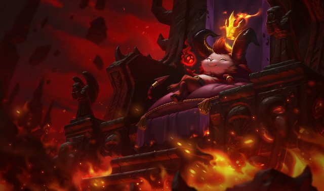 teemo devil skin splash art