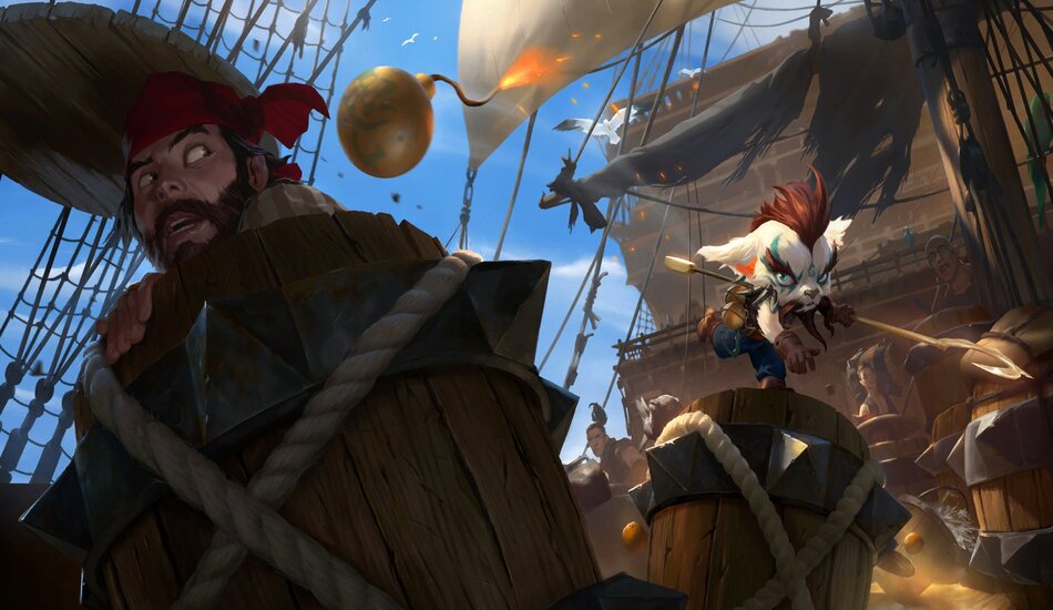 Legends of Runeterra Gangplank Bilgewater Crew