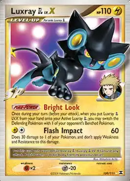 Image of Luxray Pokemon through Luxray Lv.X