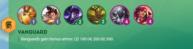 TFT Vanguard trait