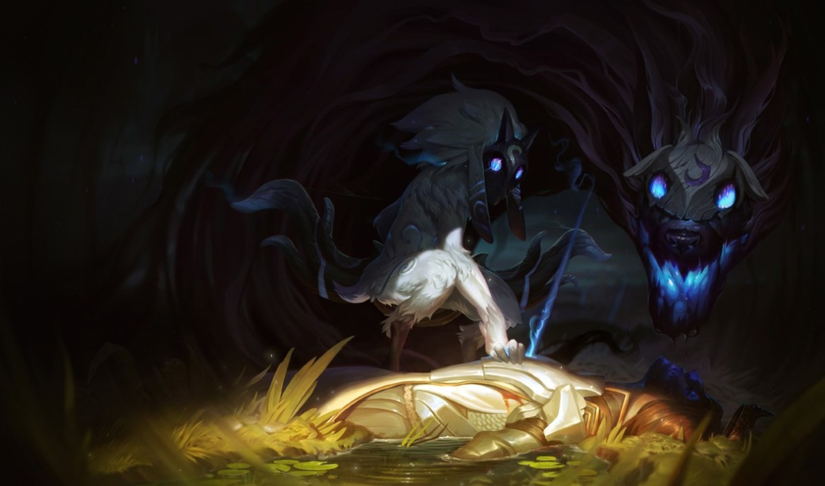 Kindred splash art for League of Legends