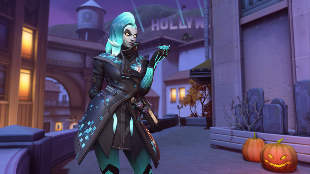 Halloween Terror Fantasma Overwatch skin for Sombra.