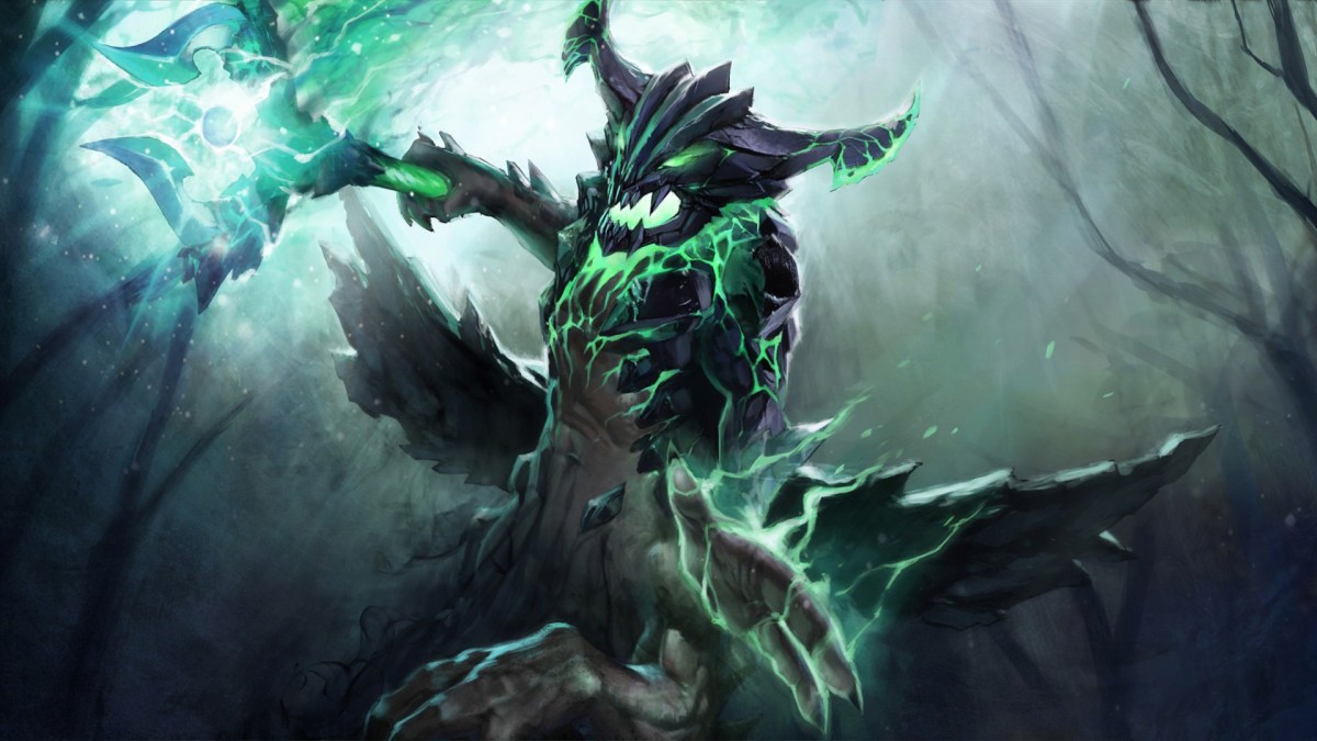 Outworld Devourer from Dota 2.