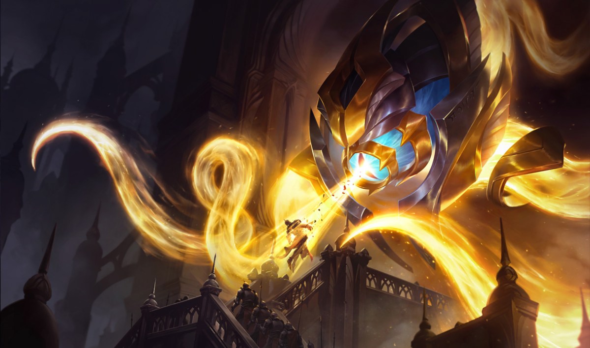 Vel'Koz's Arclight Skin, a custom skin for Vel'Koz in League of Legends.