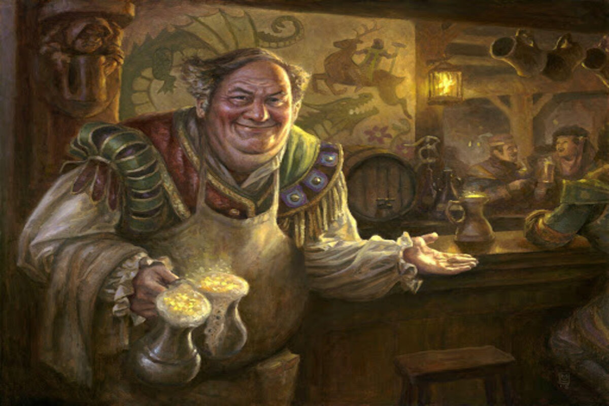 MTG Edgewall Innkeeper by Matt Stewart