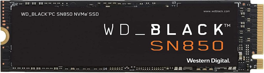 WD_BLACK 500GB SN850  Western Digital SSD 