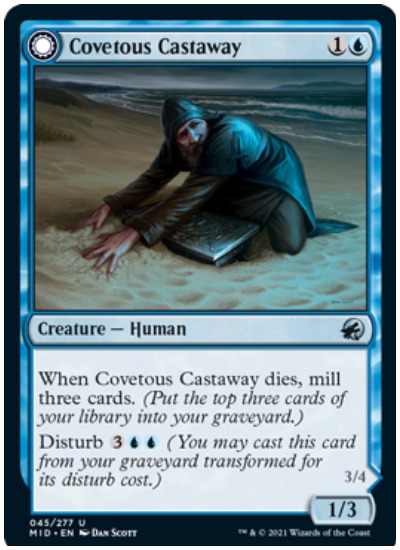 Covetous Castaway Frontside