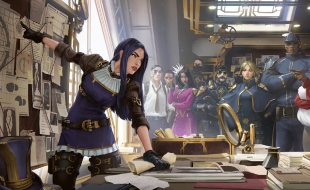 Caitlyn in Legends of Runeterra