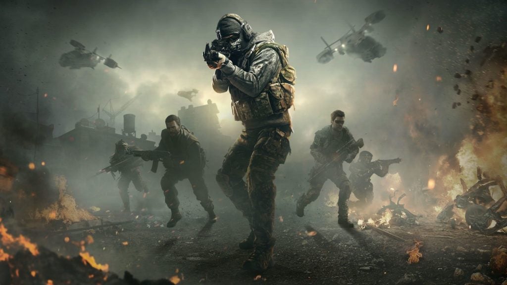 CoD Mobile key art screenshot