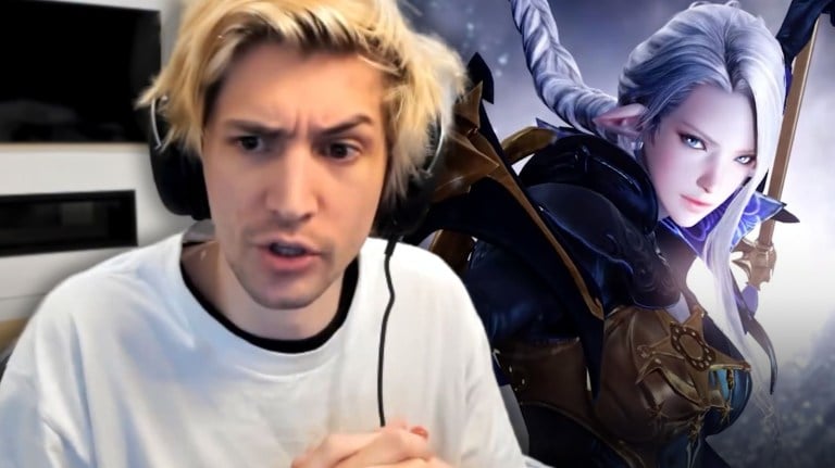 xQc talks Lost Ark on Twitch.