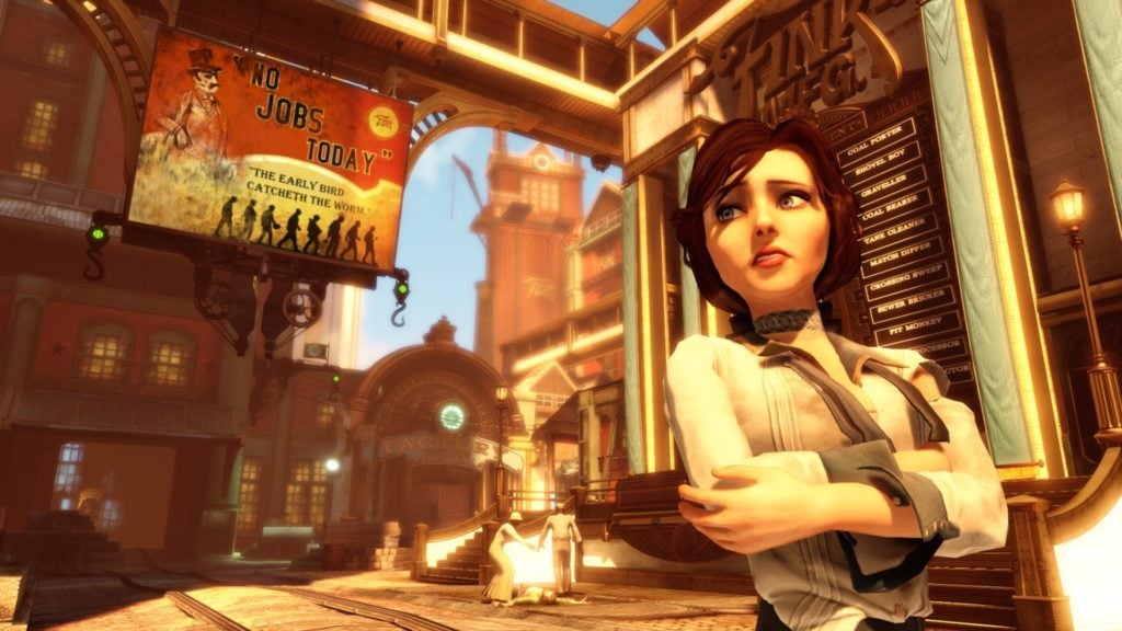 Elizabeth in Bioshock Infinite.