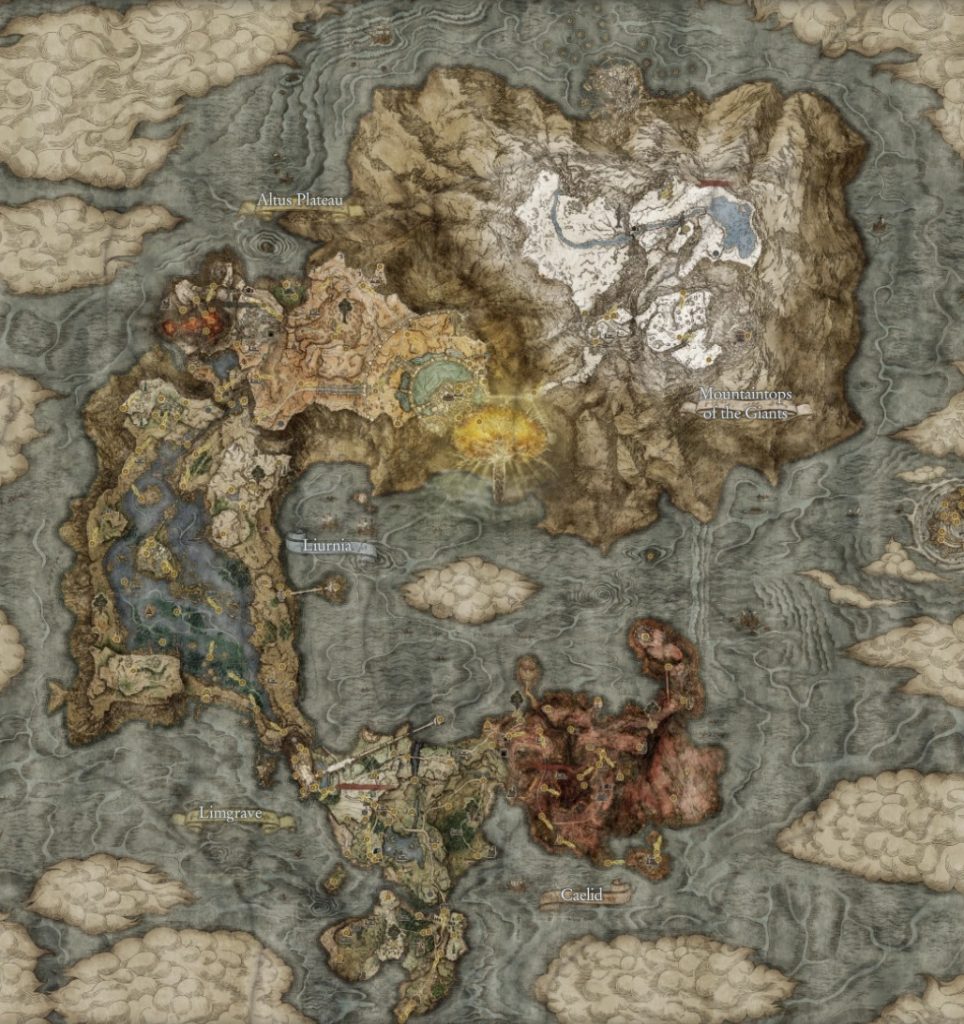 Elden Ring map