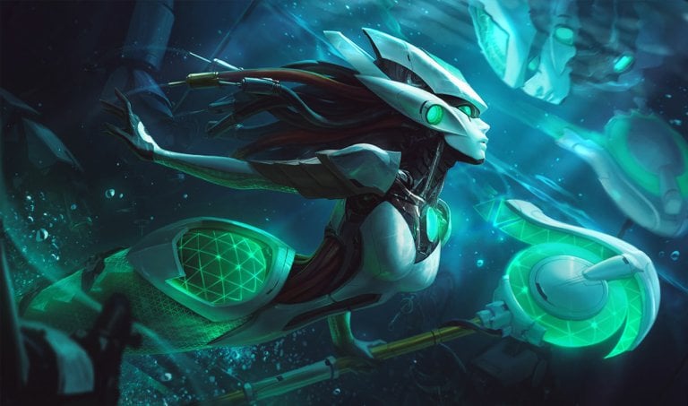 Program Nami splash art league of legends