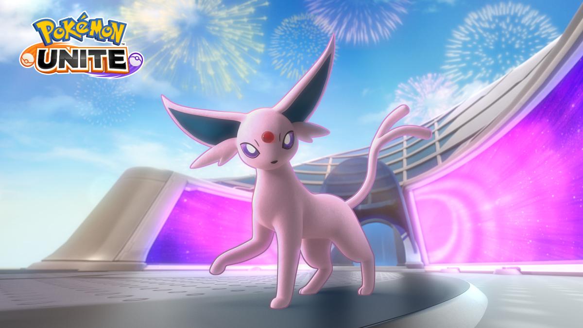 Espeon will arrive to Pokémon UNITE on May 16, 2022