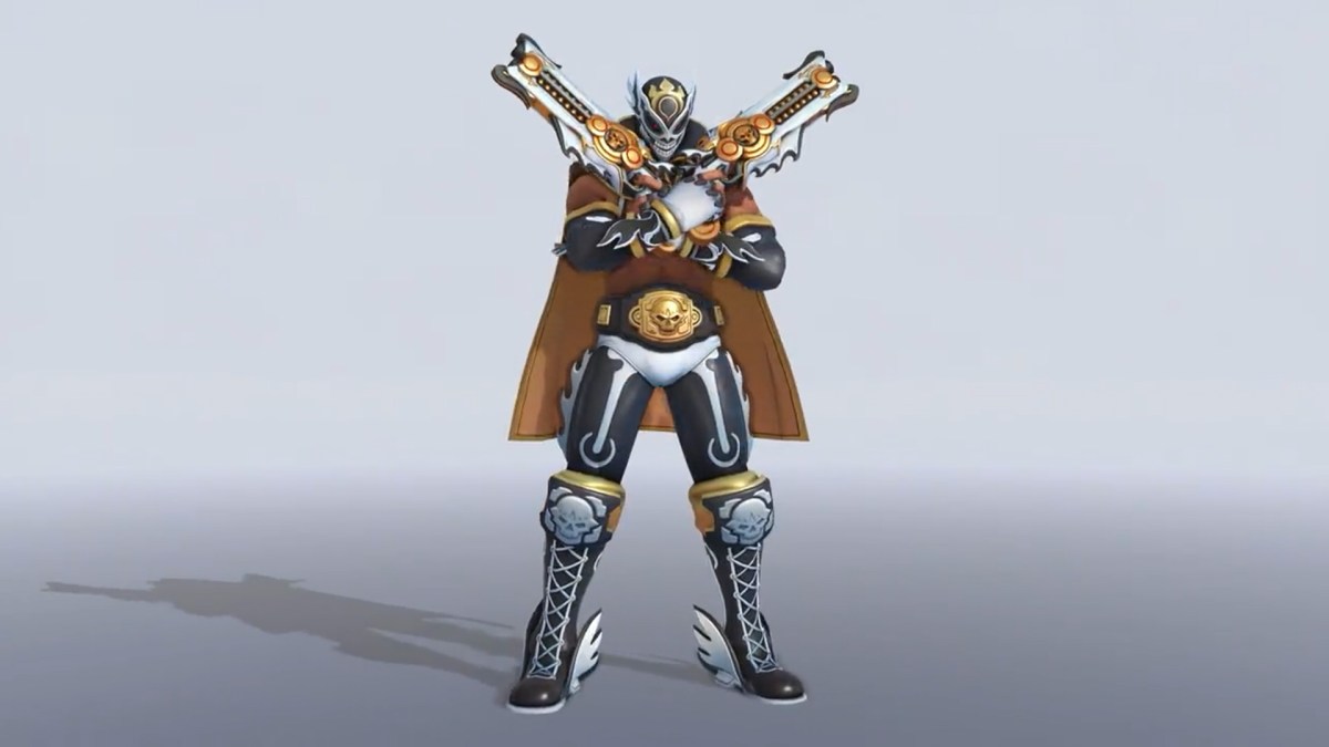 Reaper wears a luchador-inspired skin.