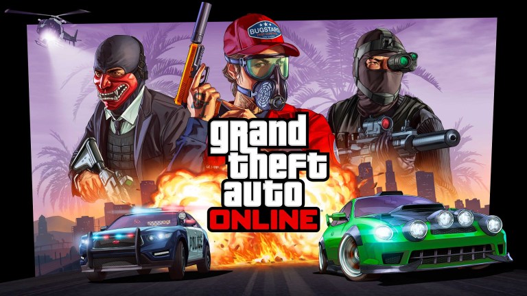 Promotional image of GTA Online.