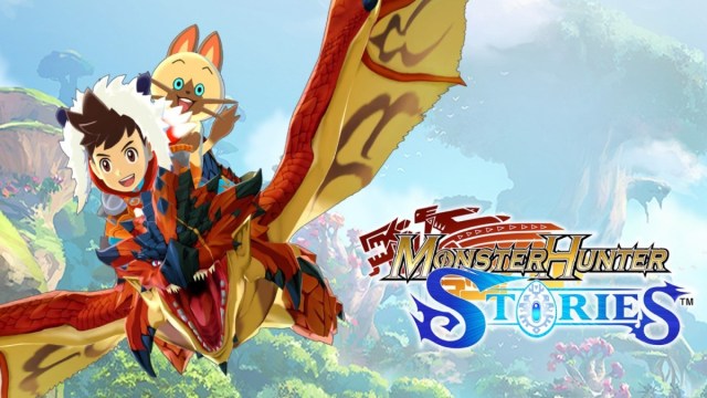 Monster Hunter Stories Official Logo and Art