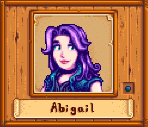 Abigail's portrait.