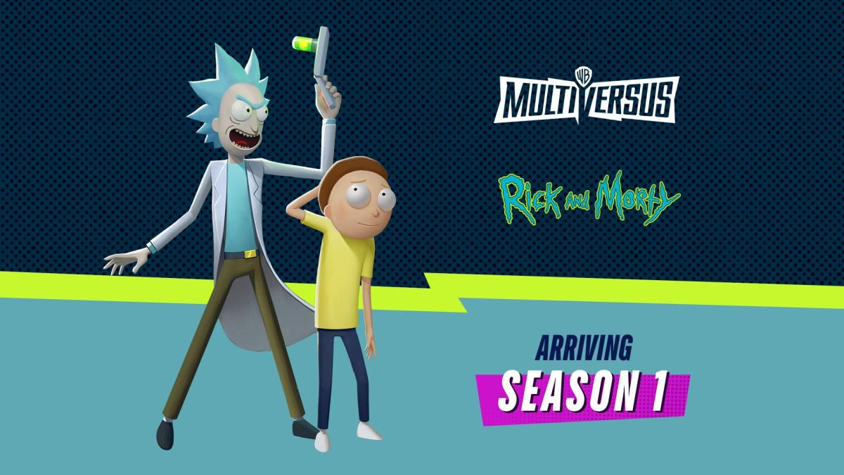 Rick and Morty posing