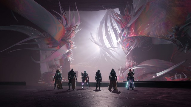 Beginning cutscene of the Root of Nightmares raid in Destiny 2