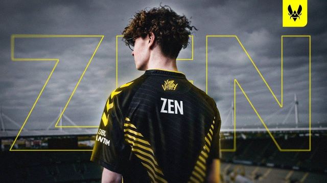 Vitality poster after signing zen to their Rocket League roster