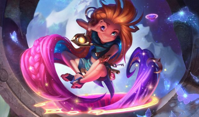 Zoe League of Legends key art