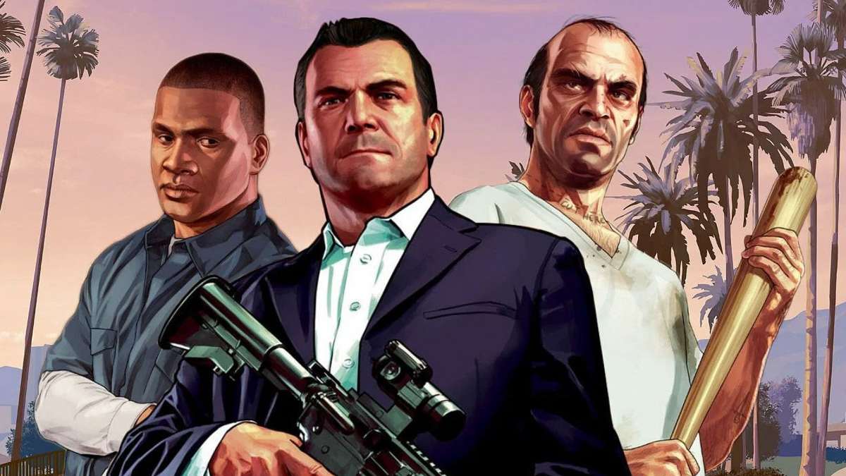 One of GTA 5's official arts.