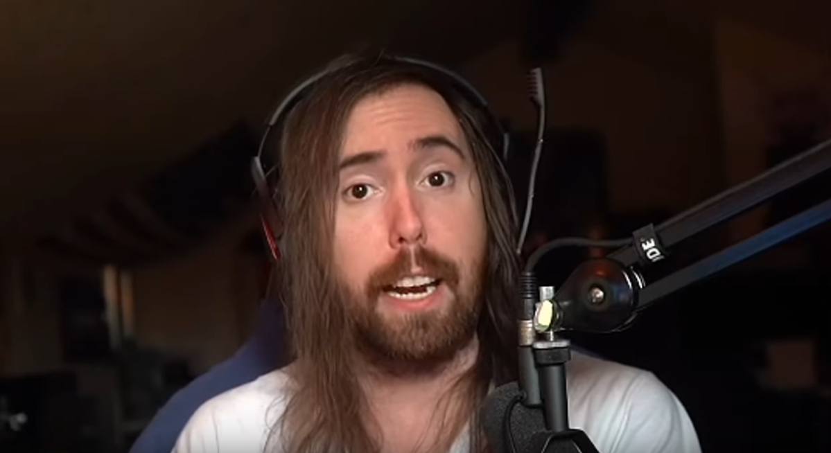 Asmongold talking on stream