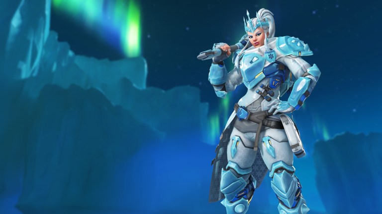 Brigitte's Ice queen skin.