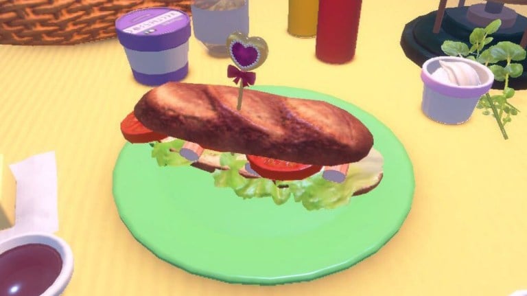 Pokémon Scarlet and Violet Sandwich