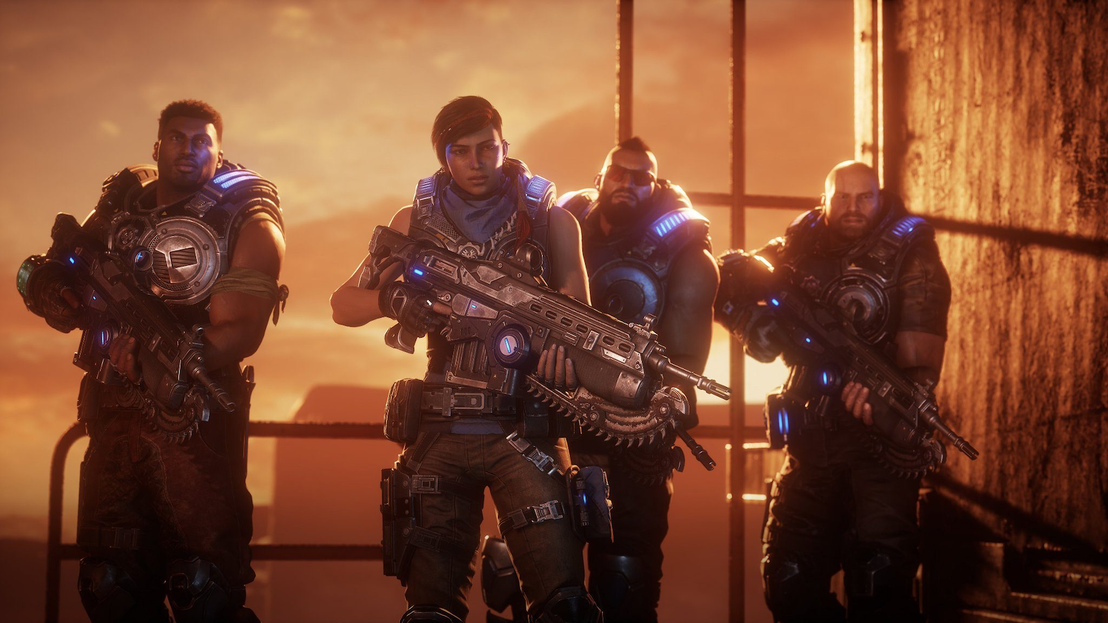 Gears of War characters.