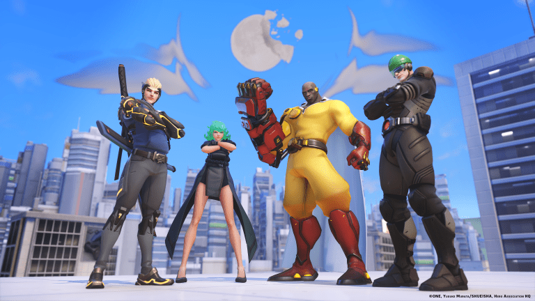 Overwatch 2 One Punch Man skins