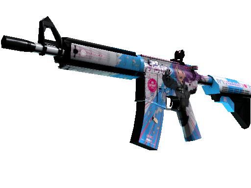 M4A4 | Temukau in CS2.