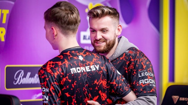 G2 CS2 players M0nesy and NiKo