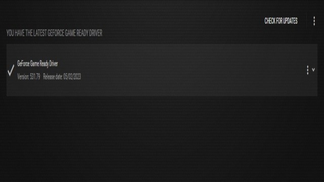 GeForce Experience's game ready drivers will need to be keep up-to-date.