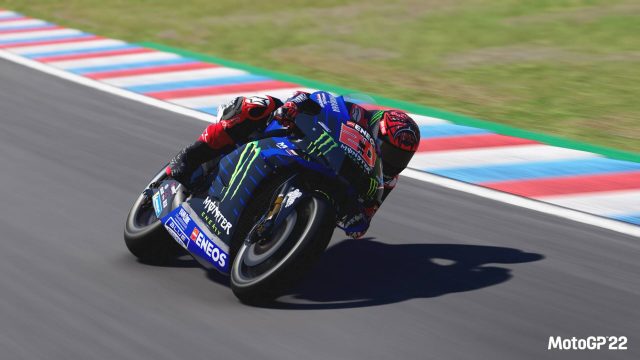 MotoGP 22 motorbike.