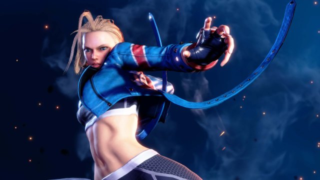 Cammy in a Fighting Pose