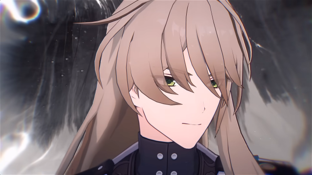 A close up shot of Luocha smiling.