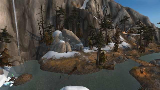 Entrance to Neltharion’s Lair in Highmountain is at the foot of the mountain.