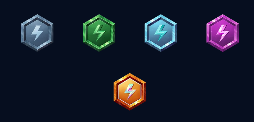 screenshot of color tiers in teamfight tactics.