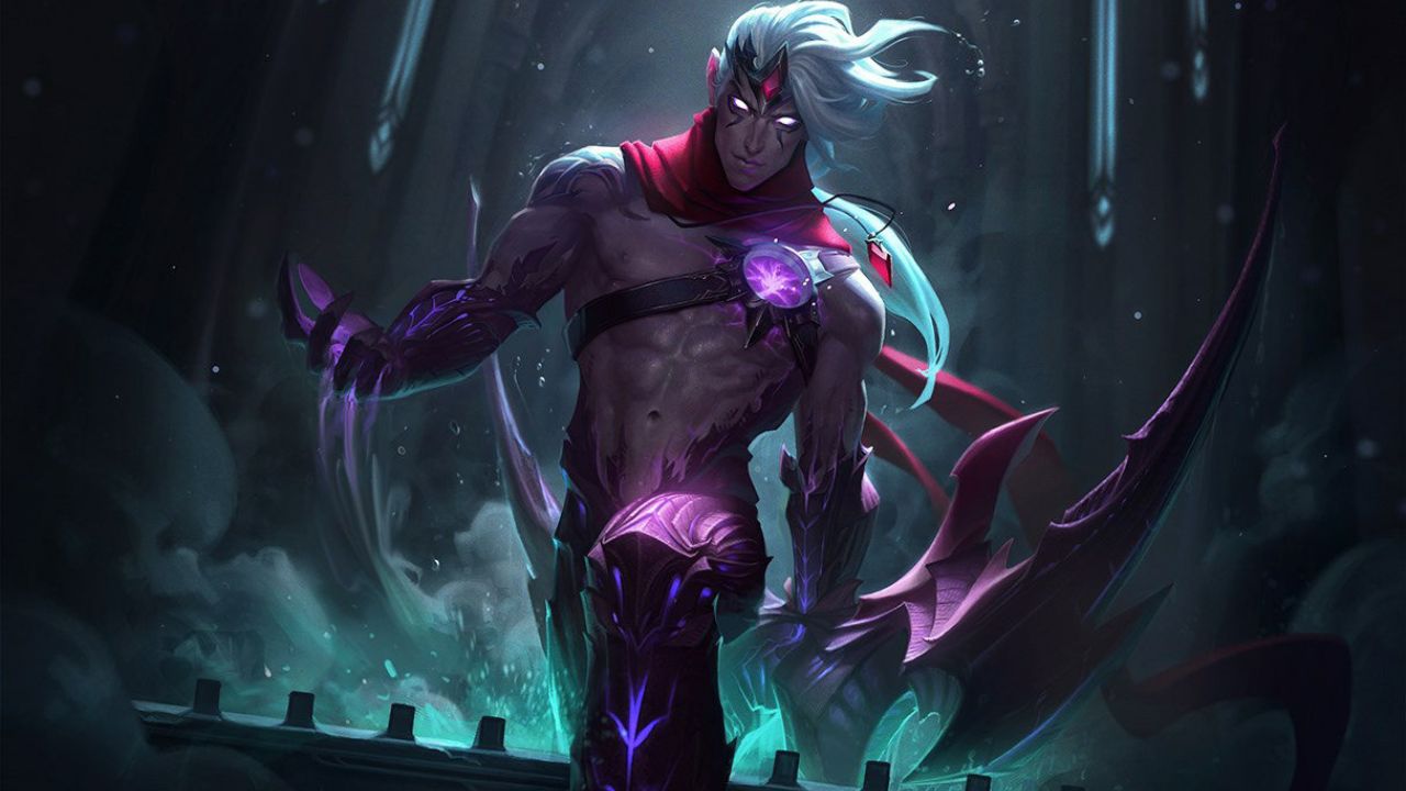League of Legends champion Varus holding his bow