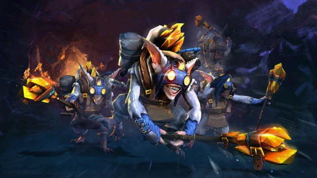 Dota 2 hero Meepo.