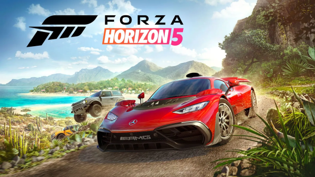 Forzo Horizon 5 red car.